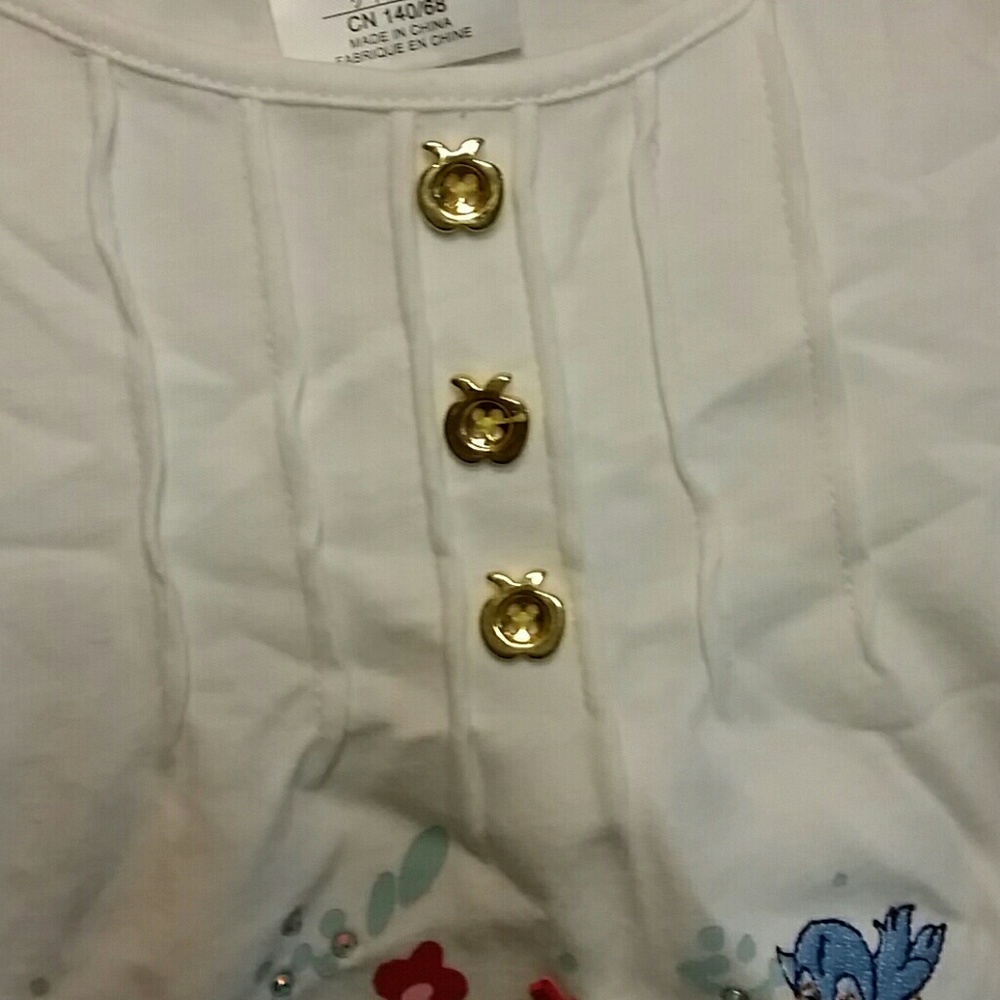 Disney Snow White embroidered shirt - Picture 6 of 8